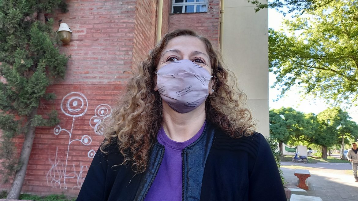 Claudia Lupardo: «El desafío desde el lunes 15 es mantenernos en la calle»