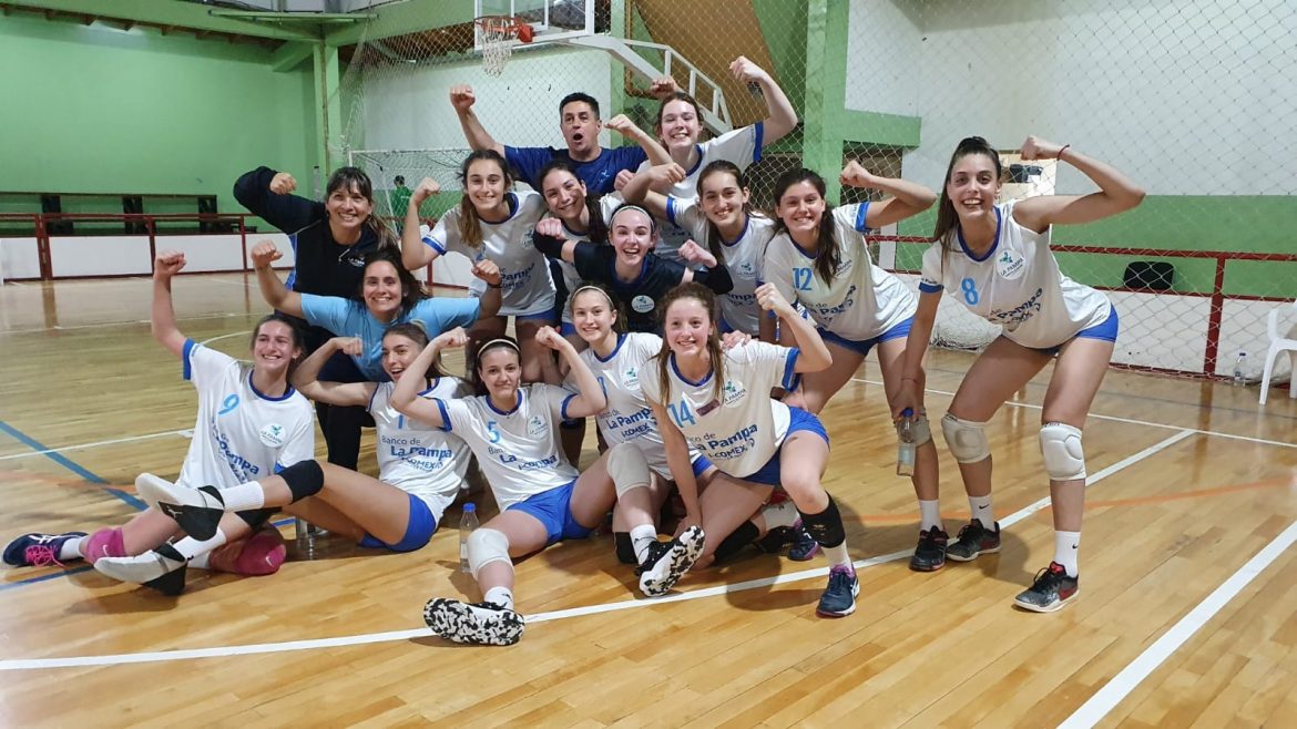 Araucanía: el vóley femenino se trae el oro para La Pampa