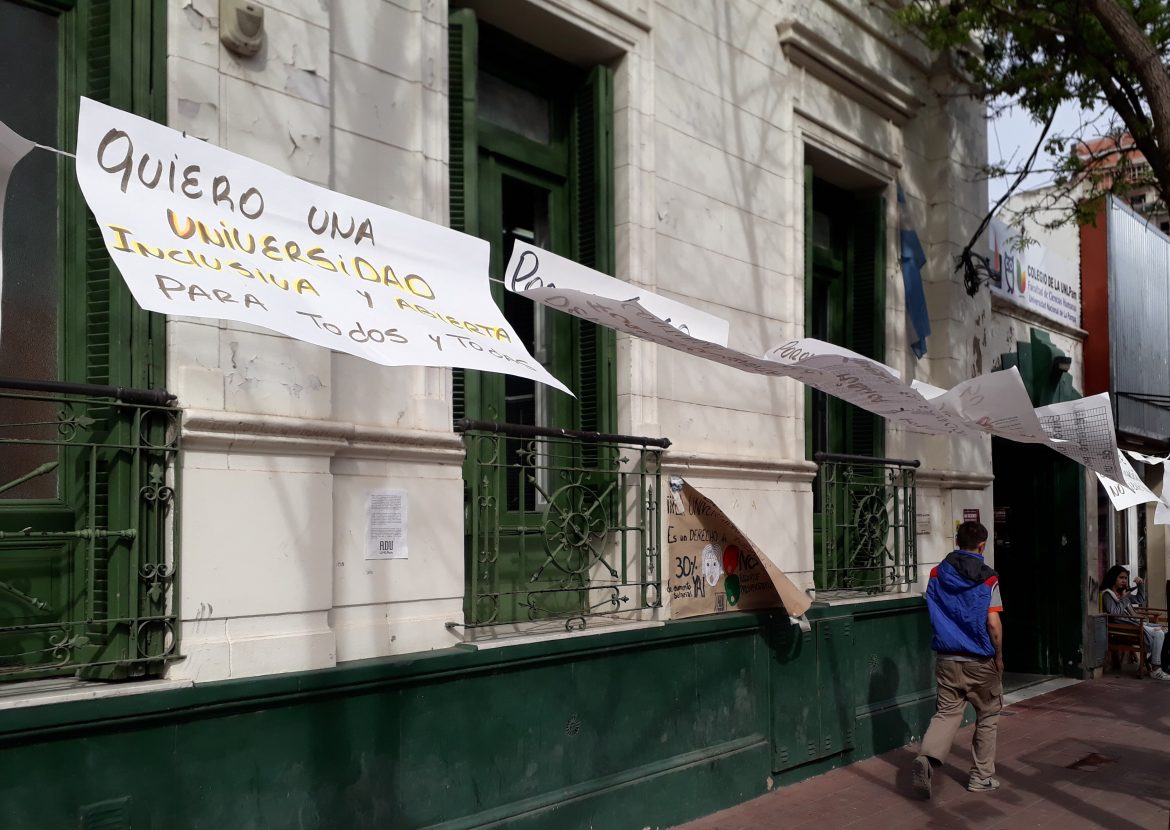 Paro universitario: los reclamos del Colegio de la UNLPam