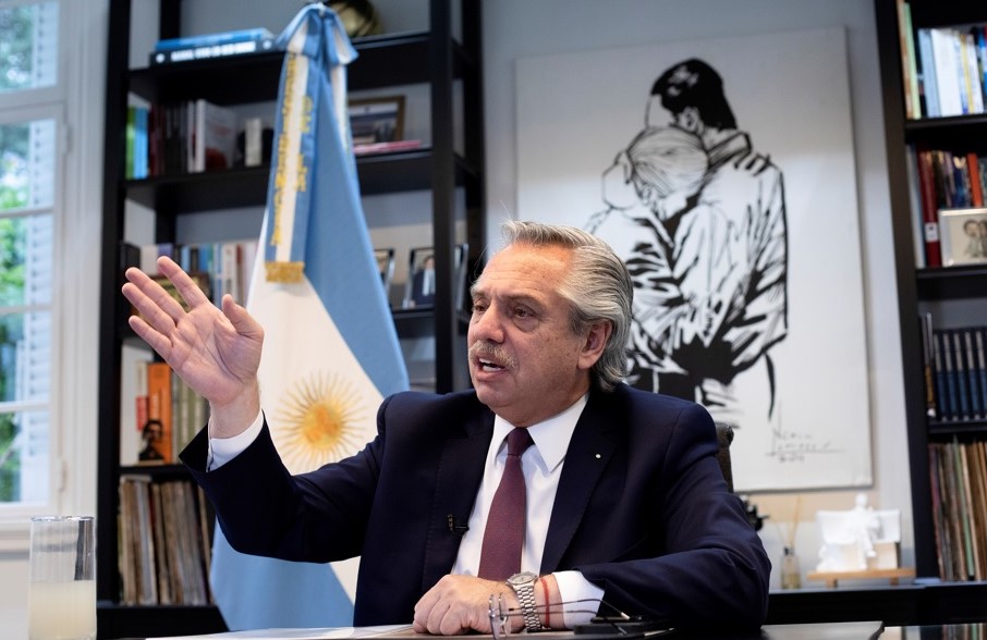 El presidente a Máximo:  “Cuando un compañero critica a otro compañero deja de ser peronista”