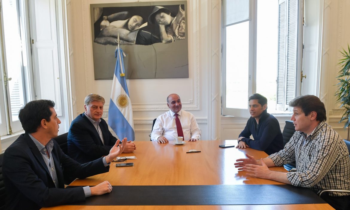 Ziliotto, reunido con Manzur, Wado y Kicillof