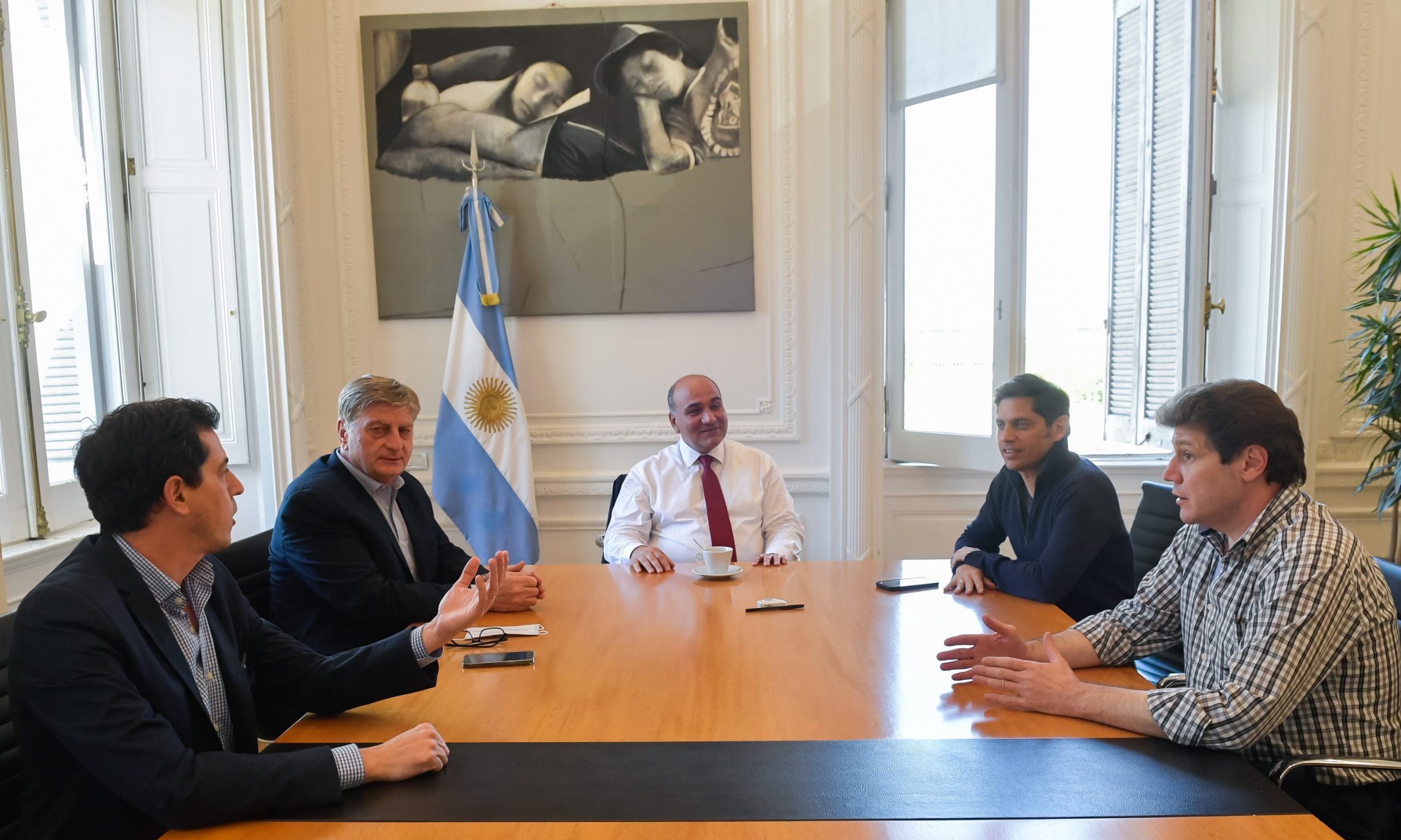 Ziliotto mantuvo reuniones en Buenos Aires por el Presupuesto 2022