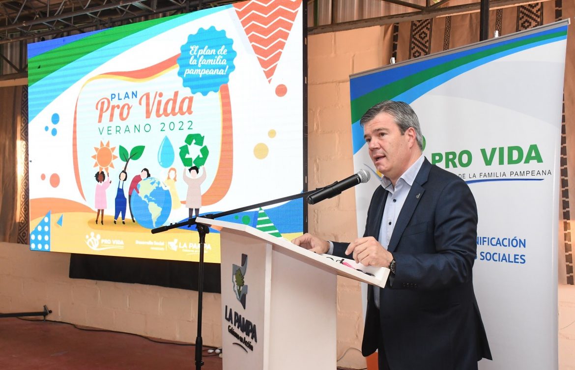 Lanzaron el Pro Vida 2022 para llegar a 79 ciudades y pueblos pampeanos