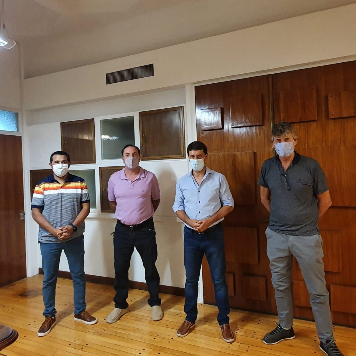 Gremios se reunieron con el ministro Rauschenberger