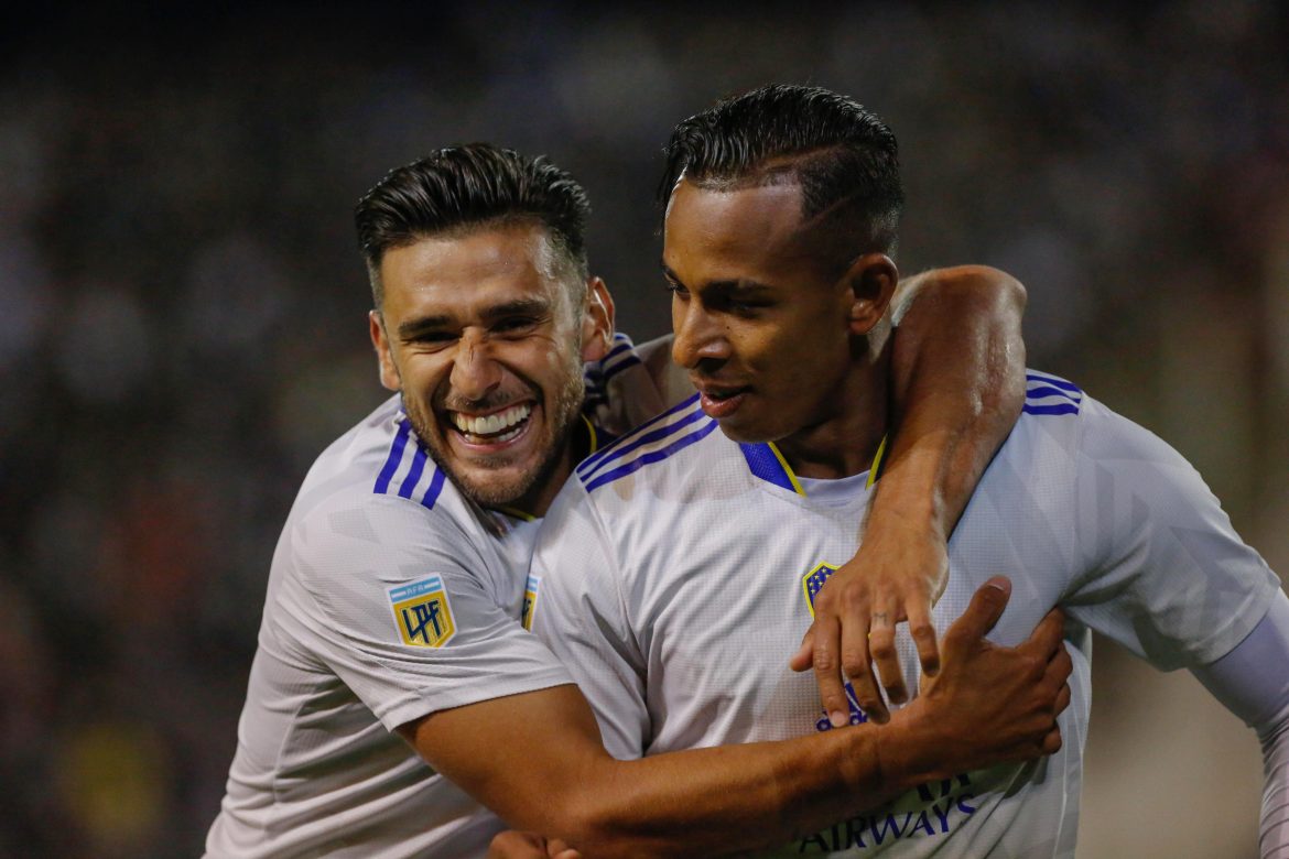 Doblete de Villa y primera victoria de Boca en la Copa de la Liga frente a Aldosivi