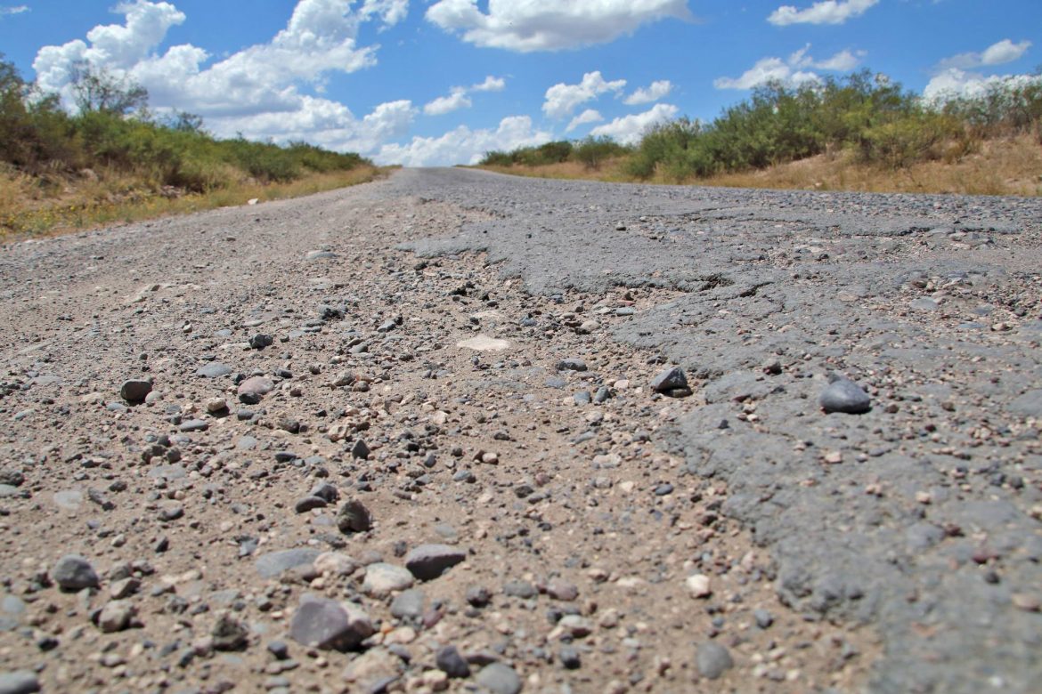 La ruta de Puelches a Duval “desapareció” y reiteran su urgente reparación