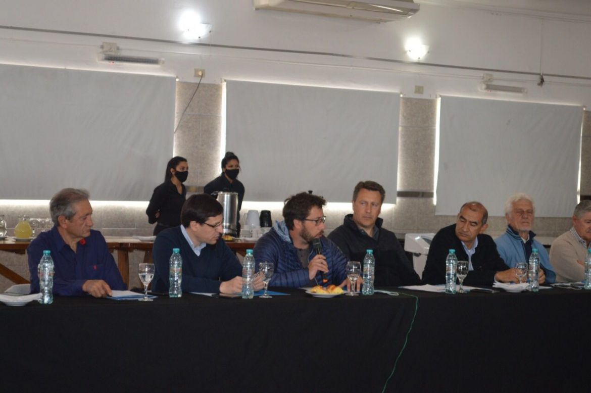 Fuerte apoyo de los jefes de distritos al titular de Vialidad Nacional en La Pampa