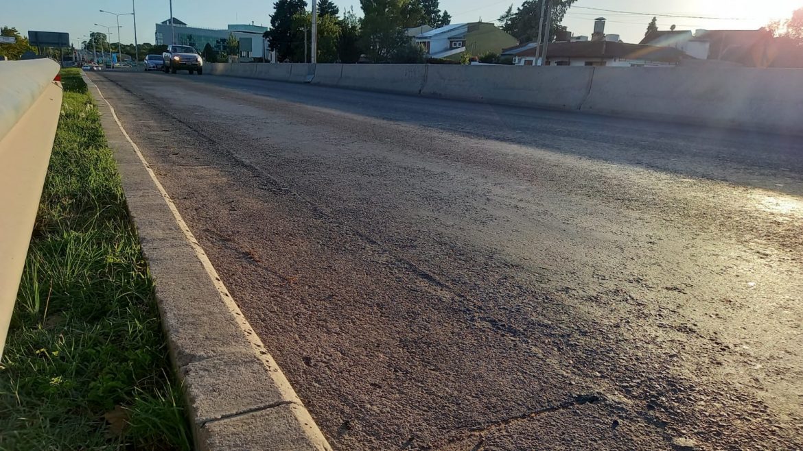 Se liberó al tránsito los carriles centrales de la circunvalación de Santa Rosa