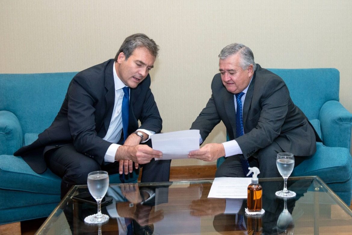 El presidente del STJ consiguió un compromiso de Nación para equipar a todos los juzgados de paz