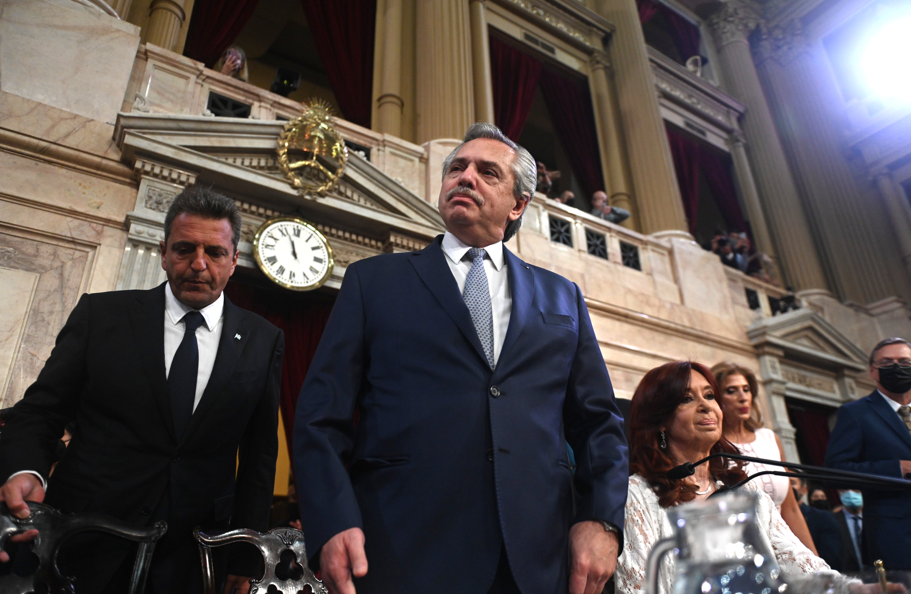 Alberto Fernández inaugura el 141° período de sesiones ordinarias del Congreso