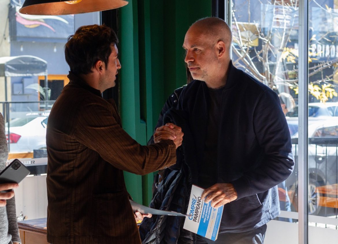 Larreta, de campaña en La Pampa: “Hay que resolver el problema de la inflación”