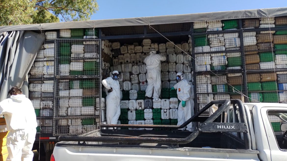 En un día juntaron 3 mil envases vacíos de fitosanitarios en Santa Rosa