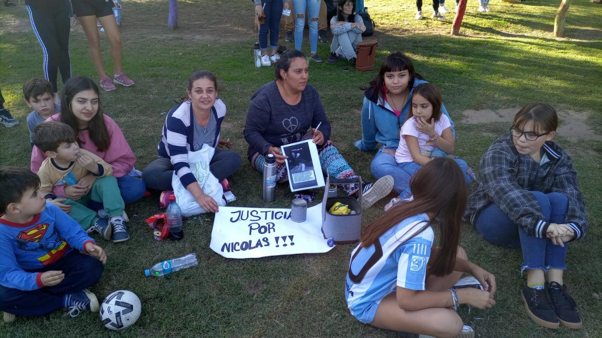 En Barón, manifestaron en contra de la condena a 9 años a un joven