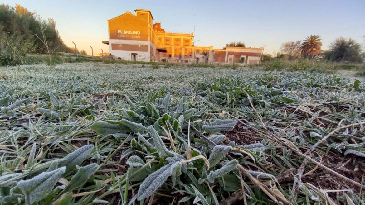 Fortísima helada en La Pampa: térmicas que llegaron a -13°C