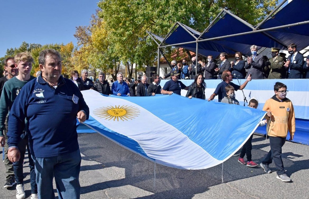 En un emotivo acto en Pico, Ziliotto pidió que “no se desmalvinice la memoria del pueblo”
