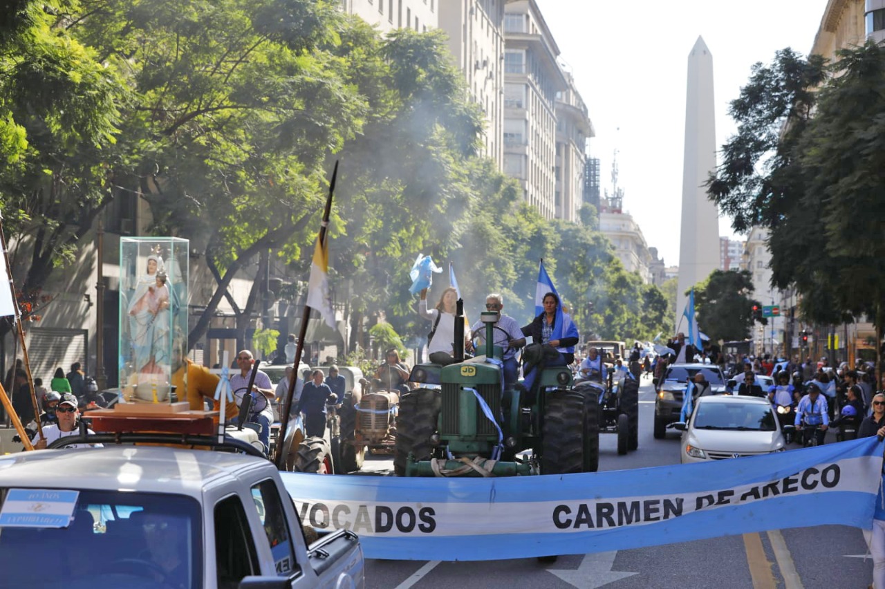 Mauricio Macri felicitó al “campo” por el tractorazo y dejó un mensaje de cara a 2023