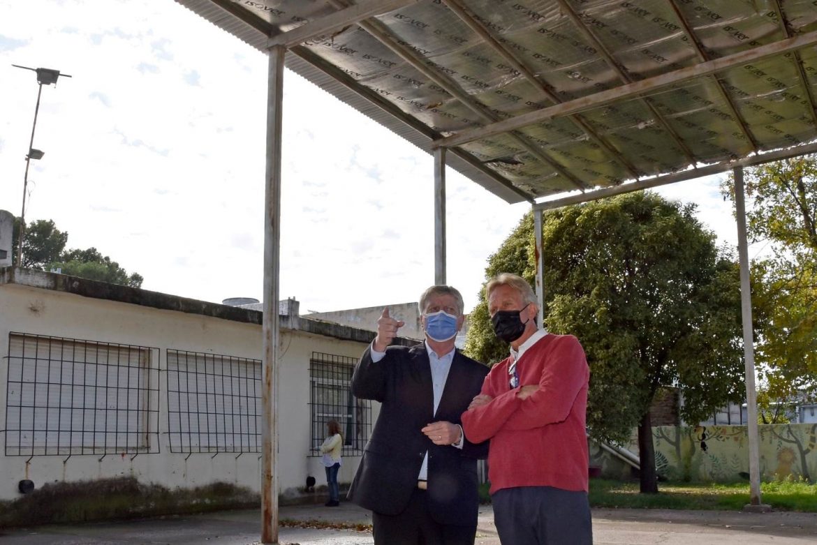 Construirán un SUM en el colegio secundario de Bernasconi