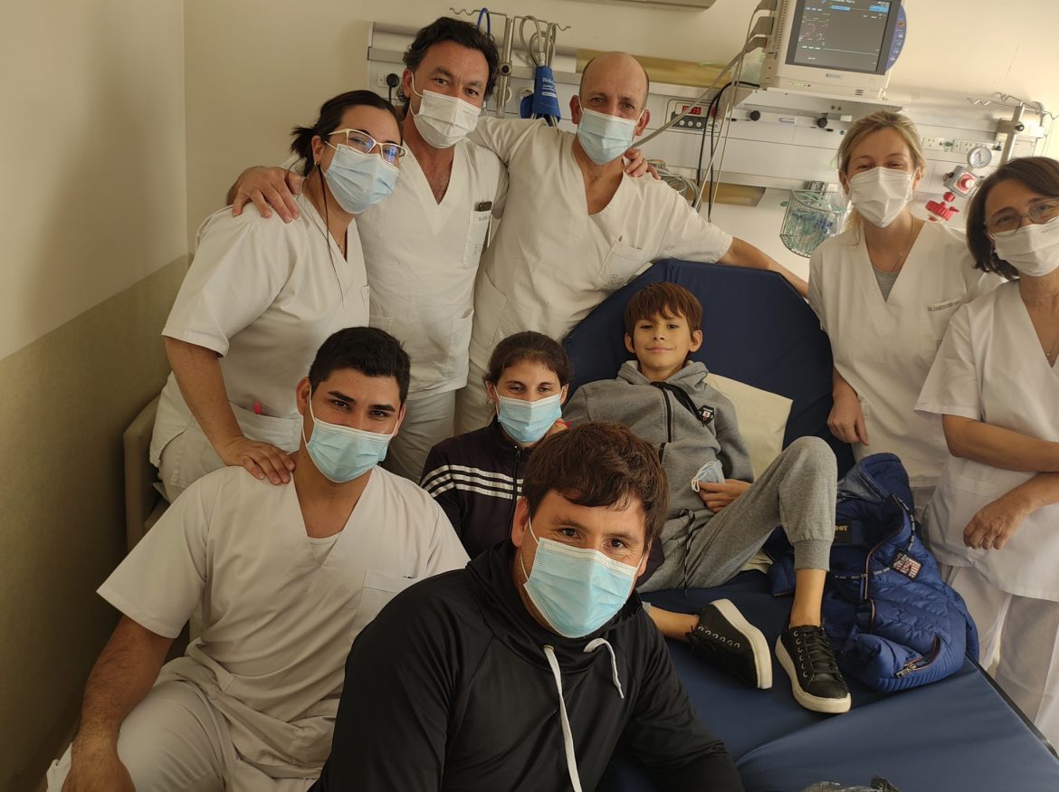 Dieron de alta a Pablo, el nene que se salvó al recibir un hígado de un donante pampeano