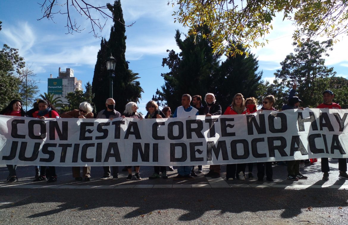 Multisectorial 21F se movilizó contra la Corte Suprema y por una  “democratización” de la Justicia