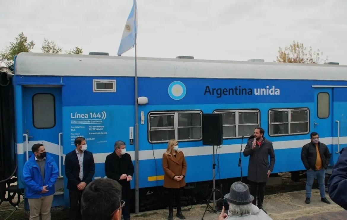 Habilitaron el tren sanitario en Santa Rosa