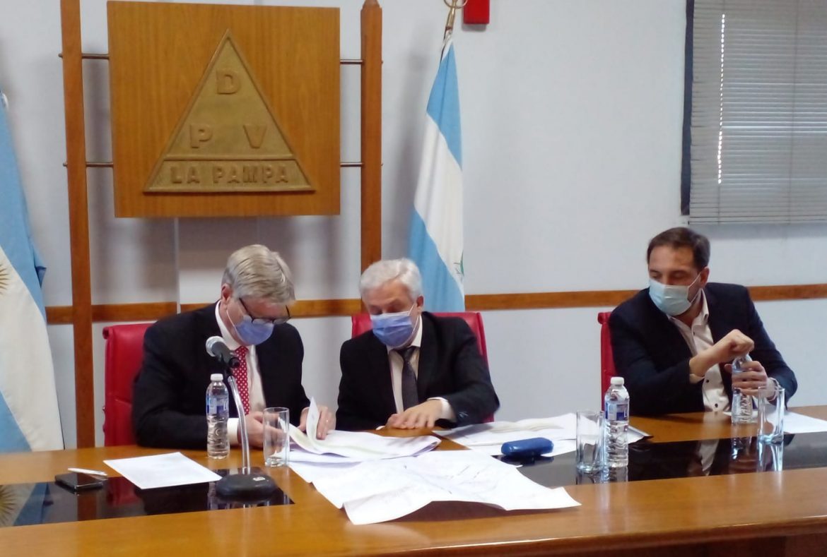 Ziliotto, en licitación de asfalto en Santa Rosa: defendió la obra pública para “dinamizar” la economía