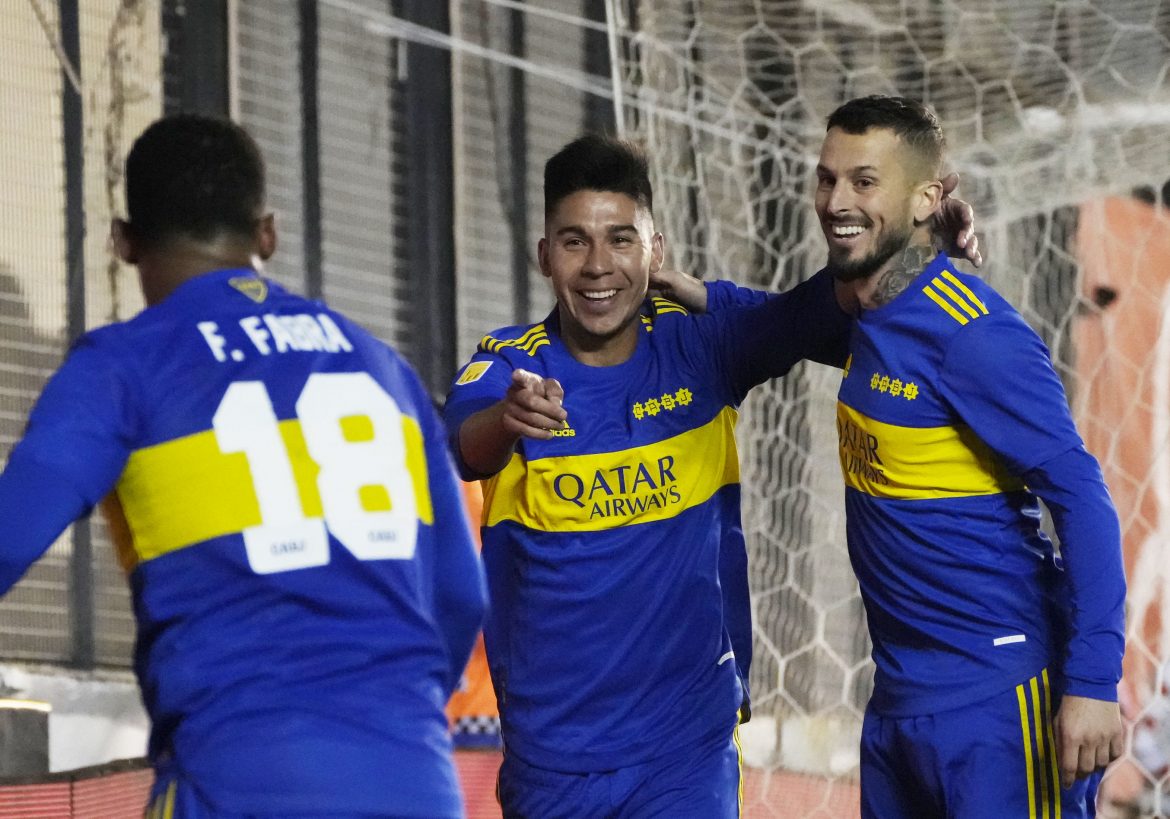 Boca le ganó a Barracas y llegó a la cima de la Liga Profesional