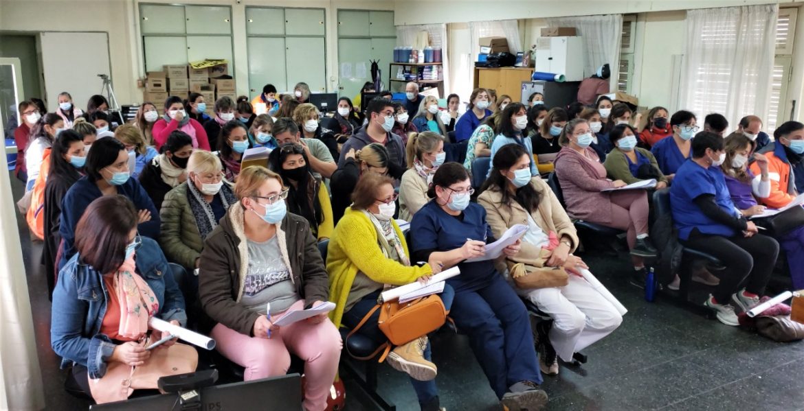 Capacitaron sobre vacunación a equipos del norte provincial