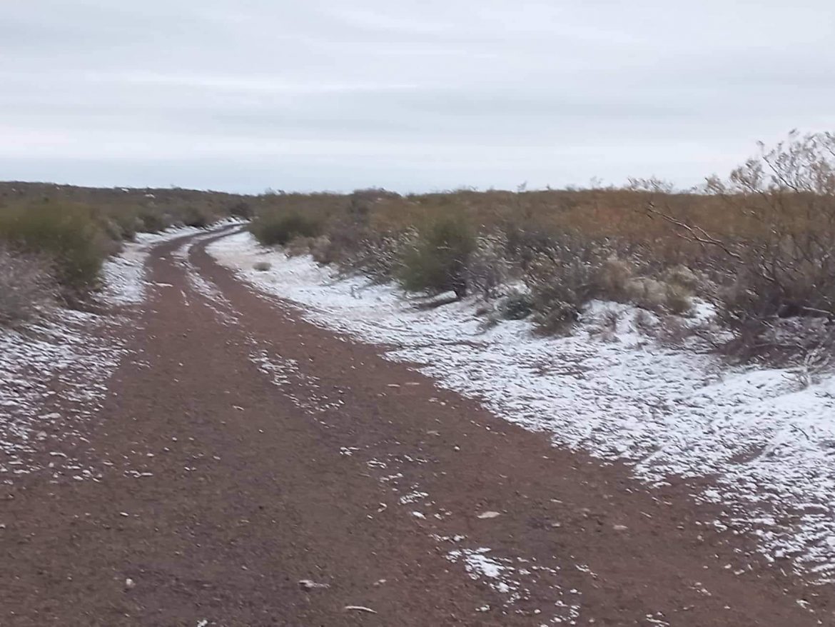 Nevó en La Humada y en Chos Malal