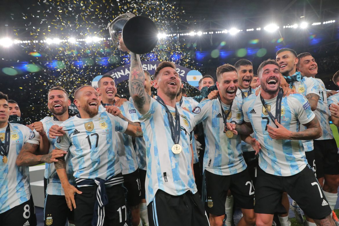 La Argentina goleó a Italia y es el campeón de la Finalissima