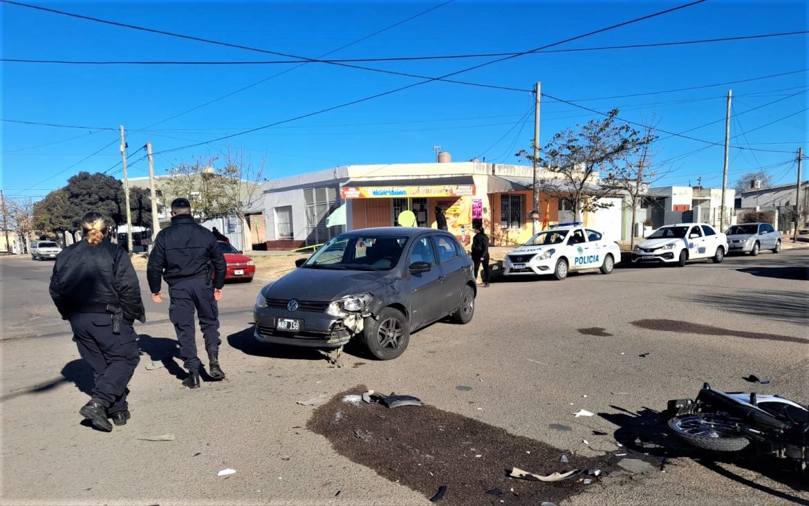 Murió una chica de 16 años en un choque en Santa Rosa