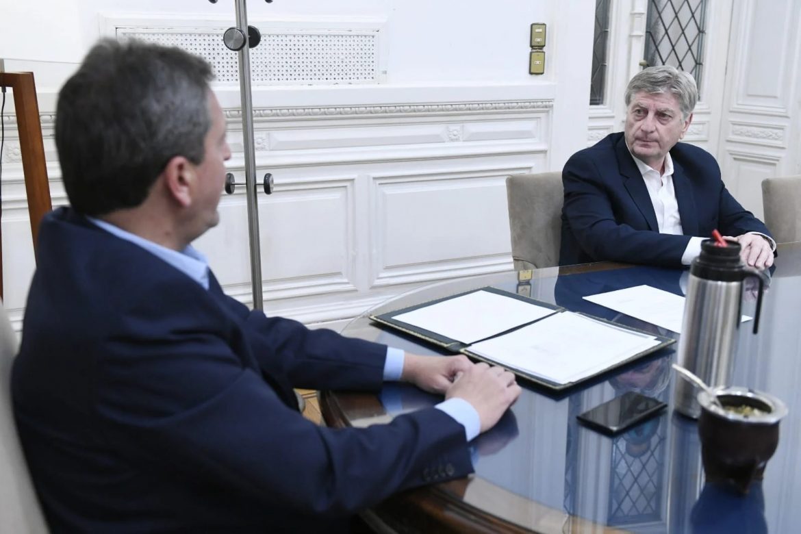 Ziliotto va a la asunción de Sergio Massa como ministro de Economía