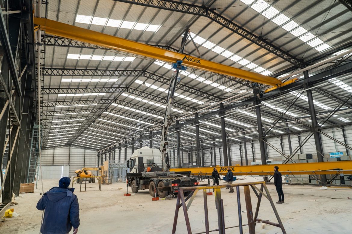 La empresa Advance progresa con los trabajos en la planta de la ex Montenegro