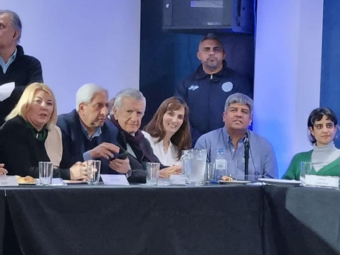 “Luchy” Alonso en la reunión del Consejo Nacional del PJ