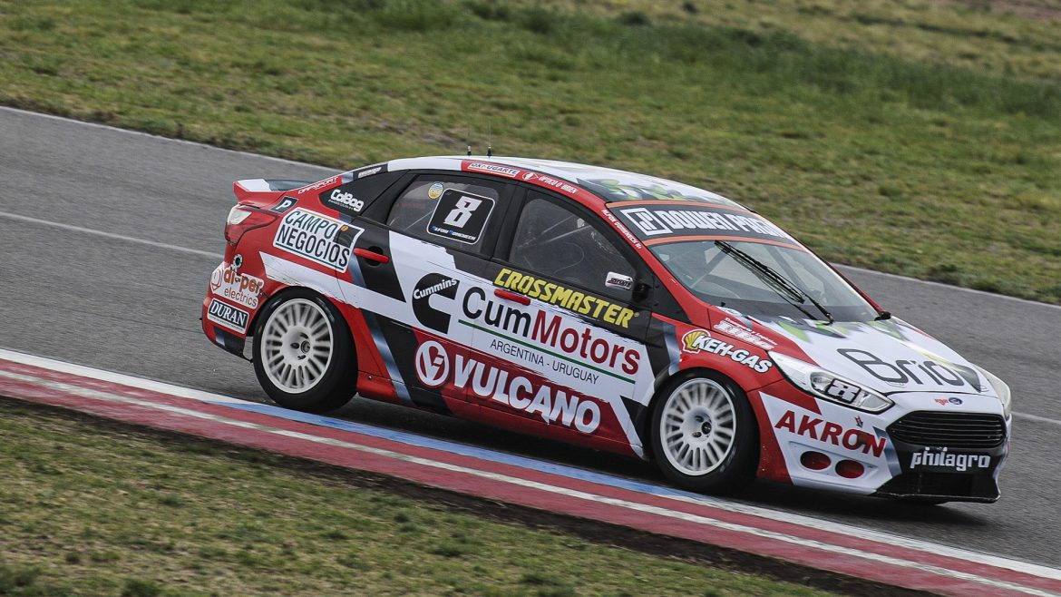 Alfonso Domenech ganó bajo la lluvia en Toay