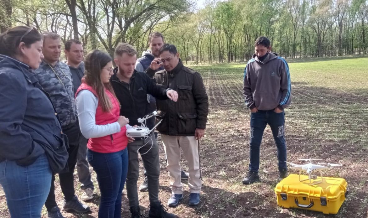 Drones en agricultura: dictarán innovador taller  en Colonia San José
