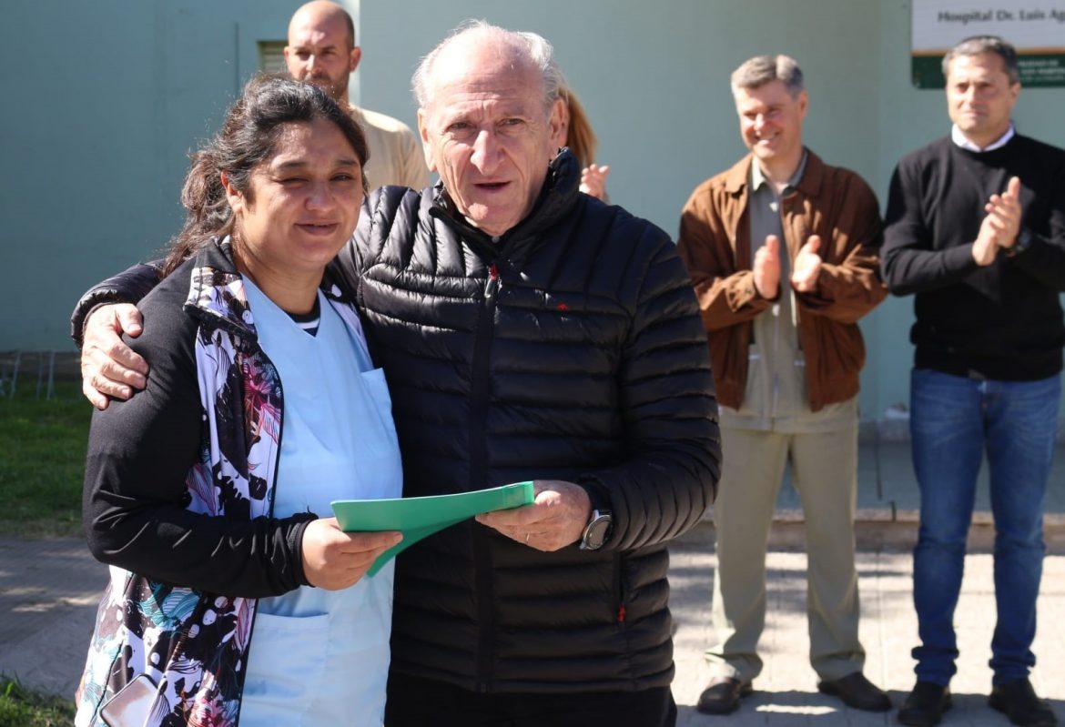 Más personal y equipos al hospital de San Martín: “Son un ejemplo de trabajo”