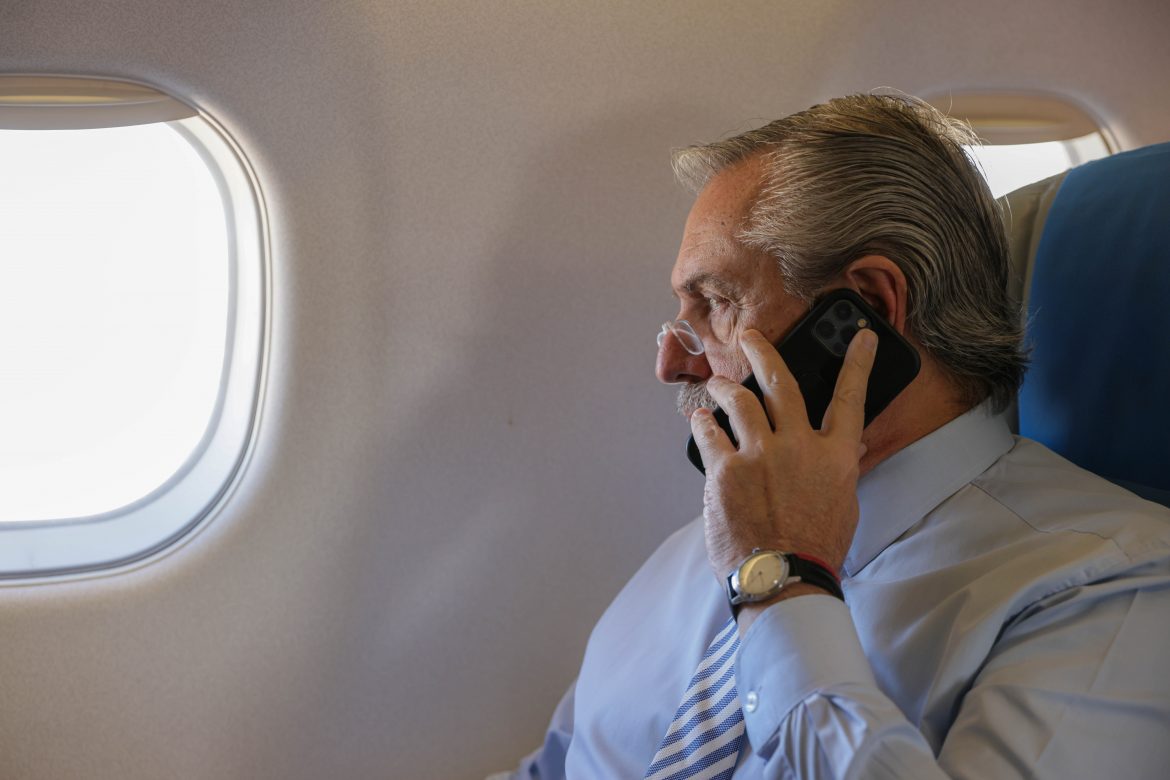 Alberto Fernández sufrió un cuadro de gastritis en Bali