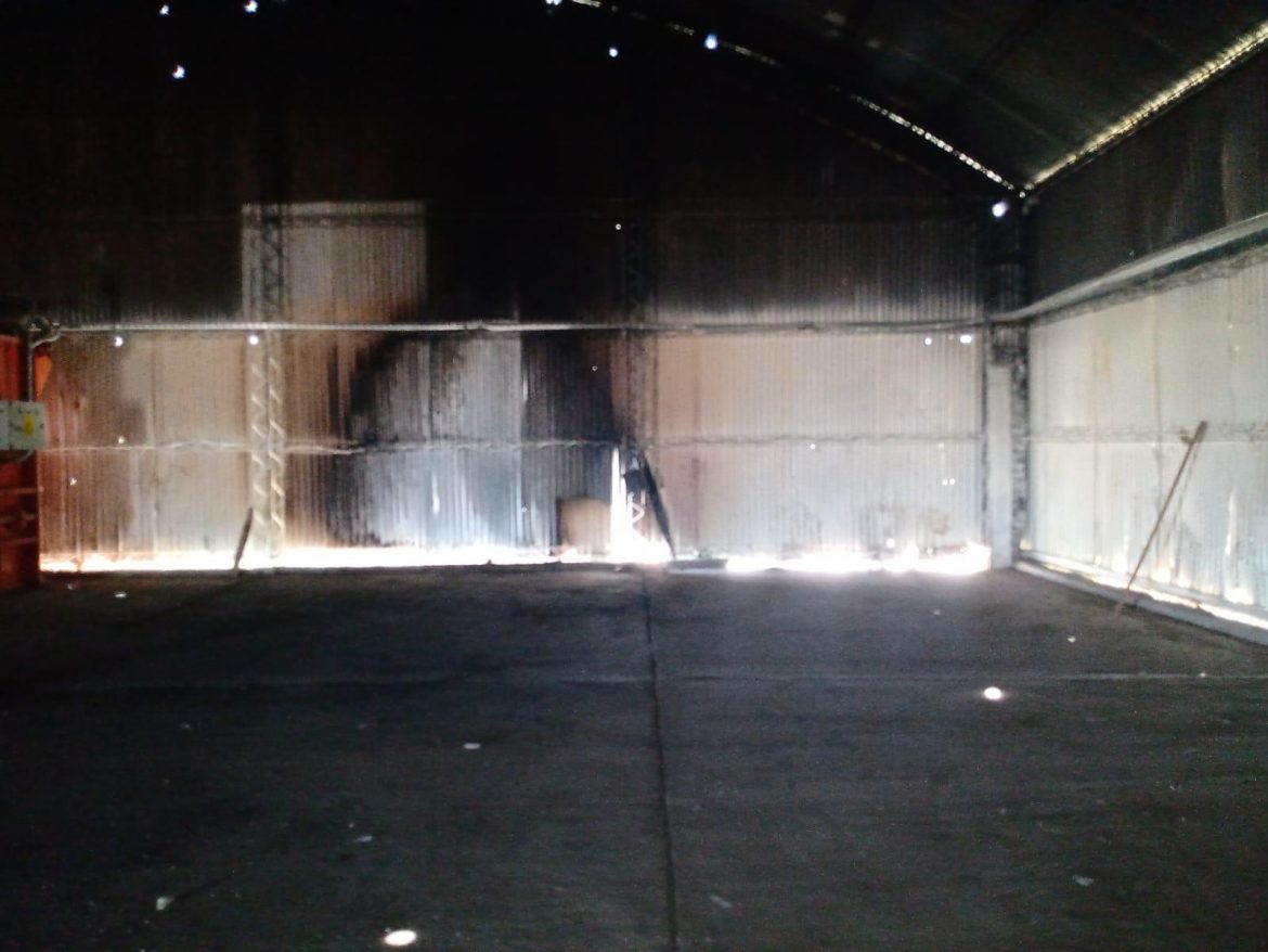 Oposición se queja del “silencio oficial” por otro incendio en el galpón del relleno sanitario