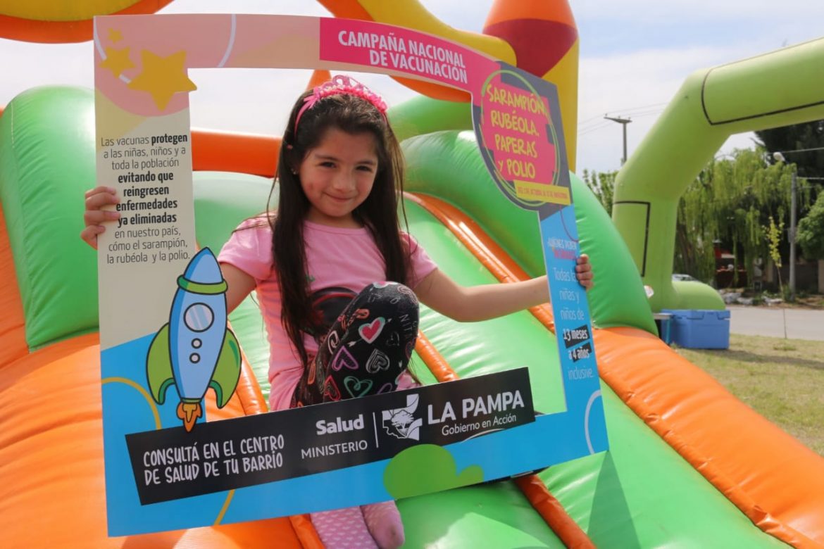 La Pampa vacunó al 74,5% y extendió un mes más la campaña contra el sarampión y rubéola