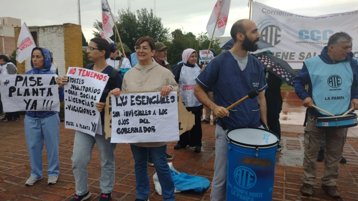 ATE acusó al Gobierno de no cumplir con los ingresos a Salud