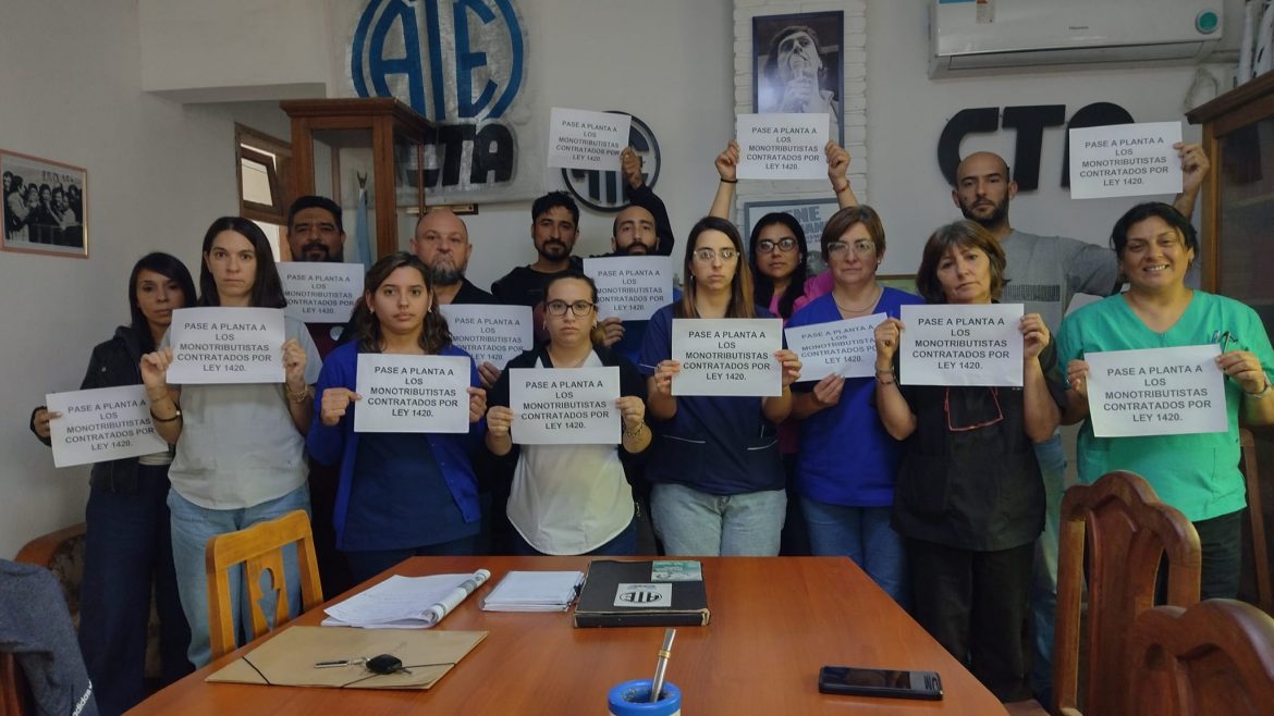 Trabajo advierte a monotributistas de Salud por manifestación: “Día no trabajado, día descontado”