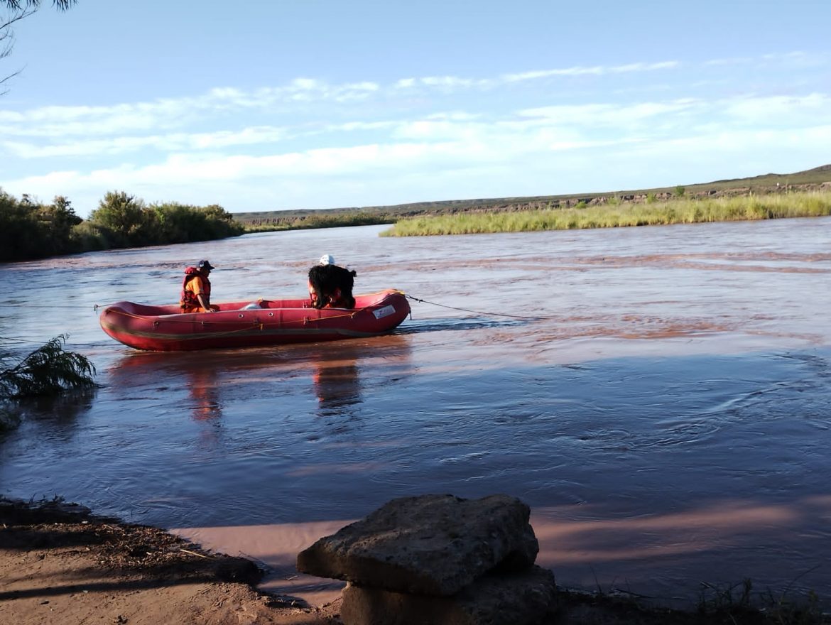 Tres días de búsqueda de Tiziano, el nene desaparecido en el Colorado
