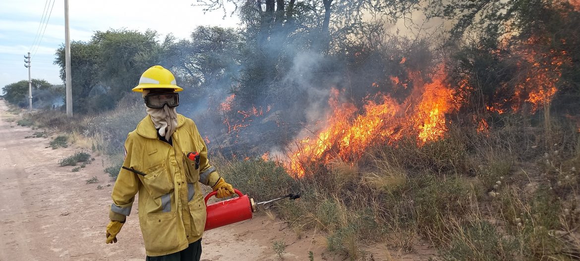 Incendio en Santa Rosa llegó a metros de viviendas de dos barrios