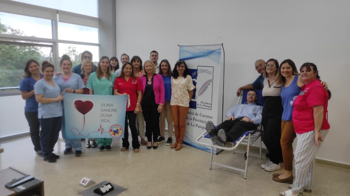 Personal del TdeC donó sangre al Hospital Lucio Molas