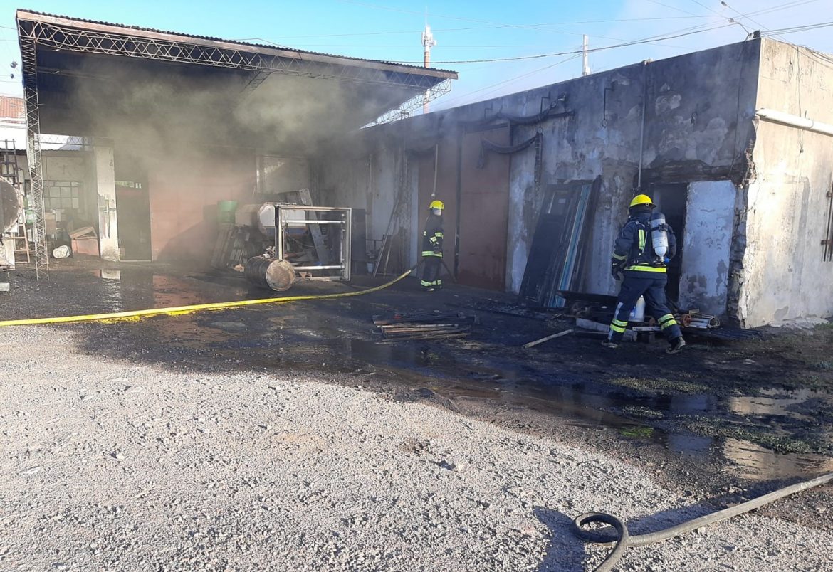 Falleció el operario de Larroudé herido por la explosión de un camión
