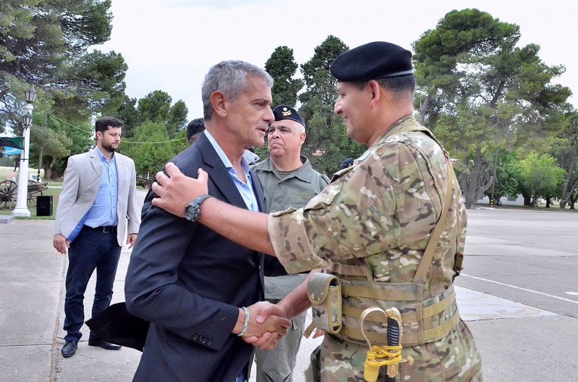 Asumió Medina en el regimiento de Toay