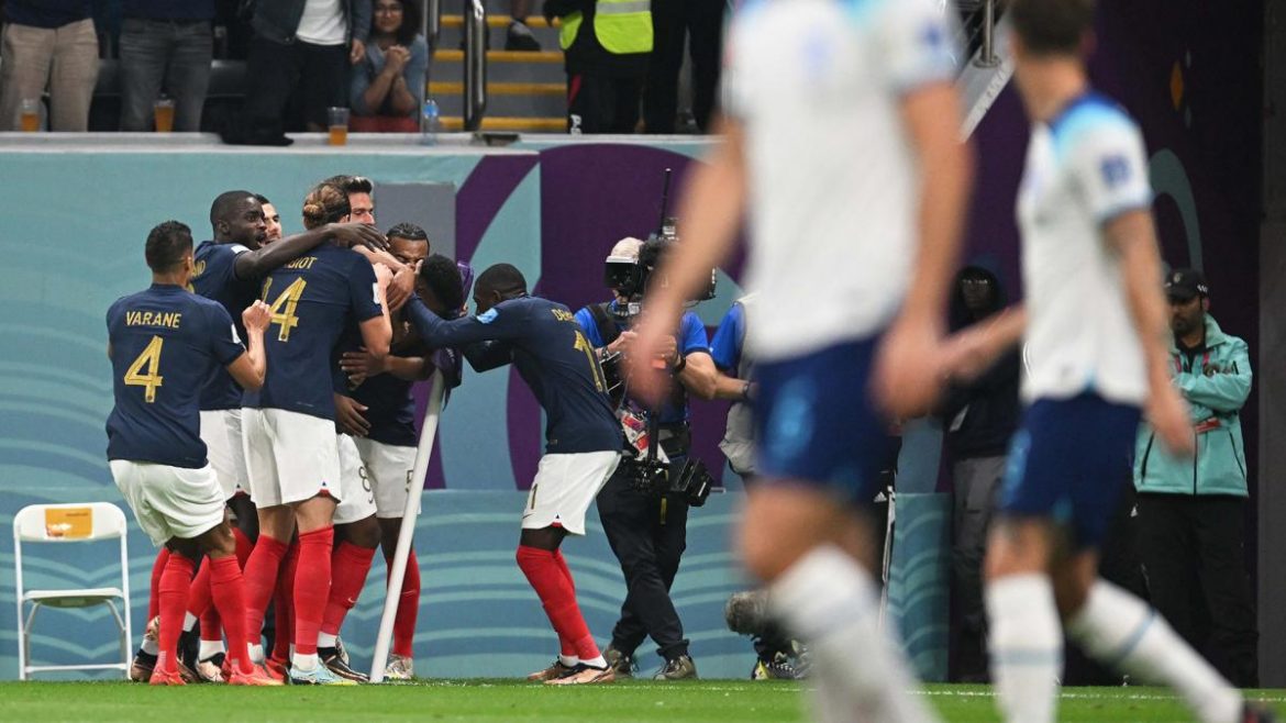 Francia superó a Inglaterra y jugará la semifinal del Mundial de Qatar