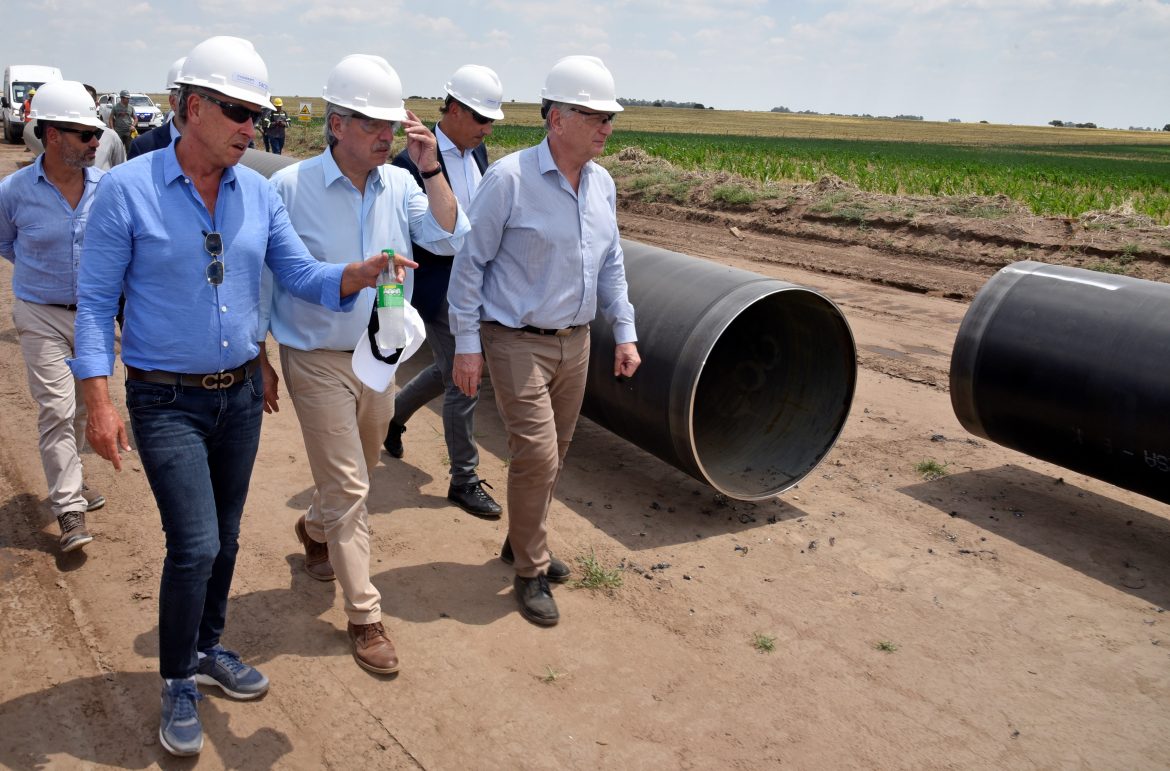 El presidente participará de la terminación de obra del Gasoducto Néstor Kirchner en La Pampa