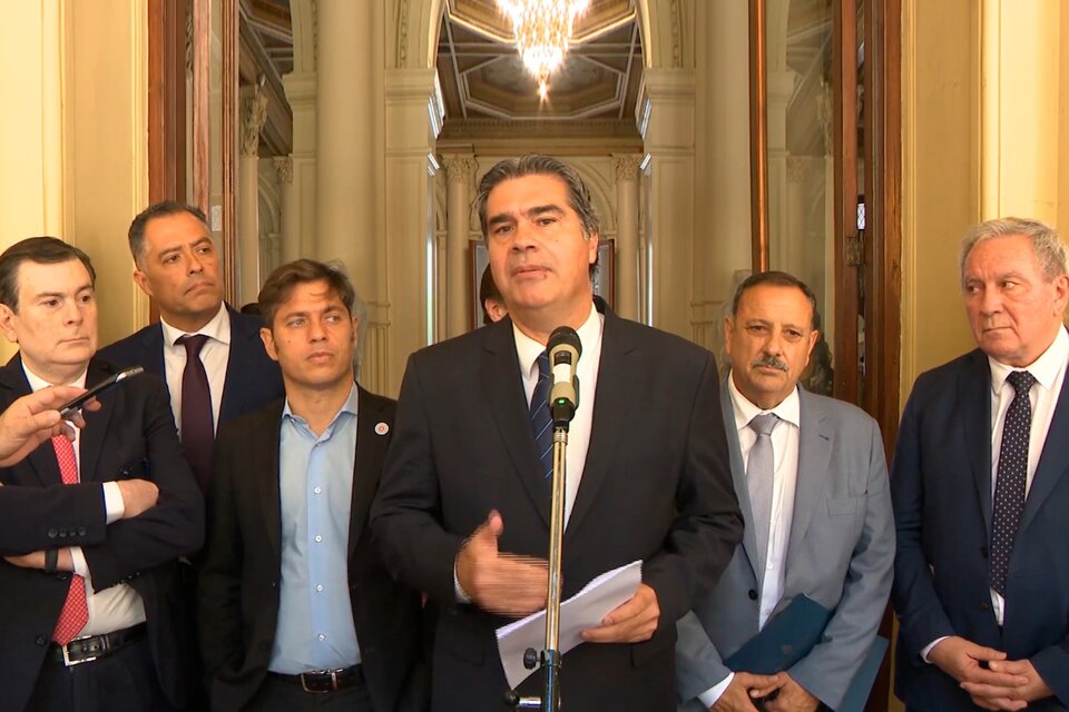 Alberto Fernández y gobernadores enviarán al Congreso el pedido de juicio político a Rosatti