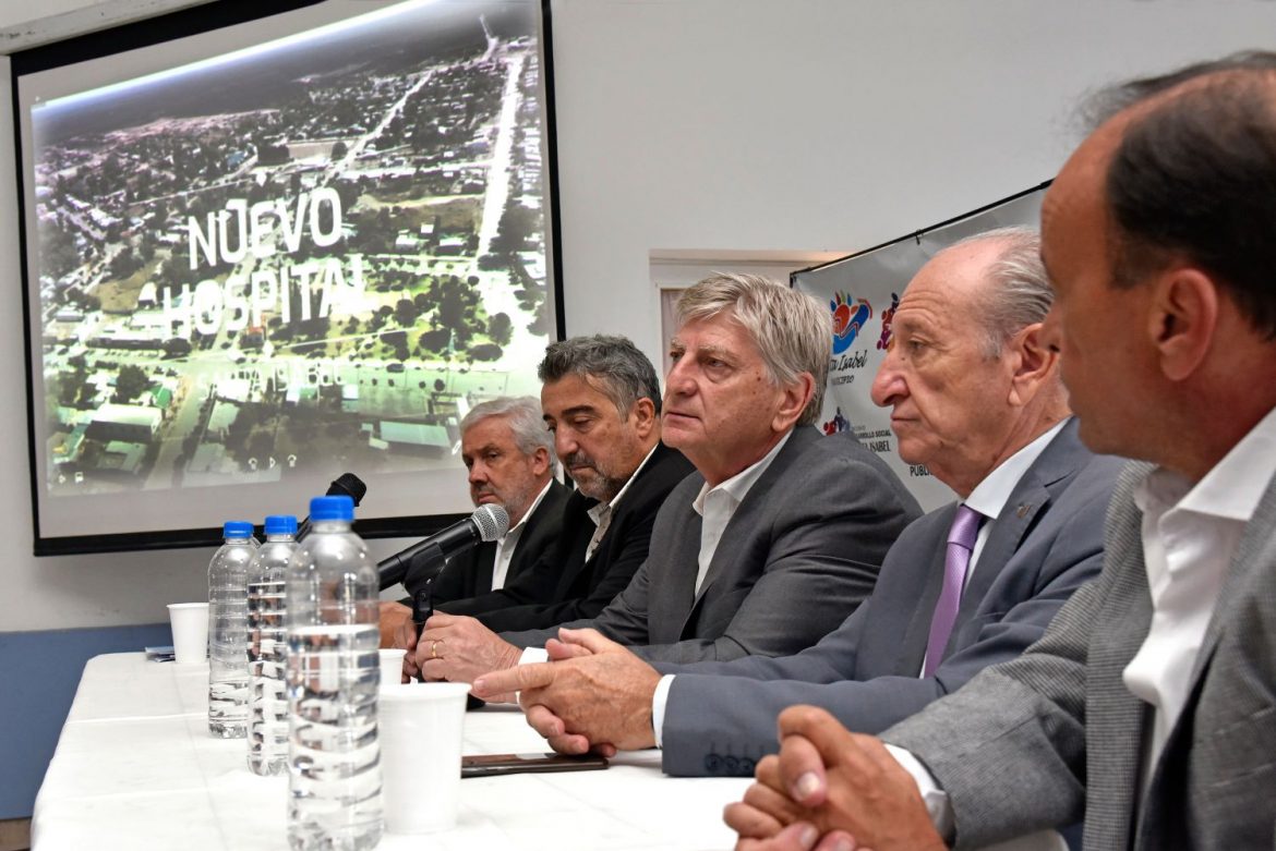 Ziliotto licitó el hospital de Santa Isabel: “Vamos por el buen camino”